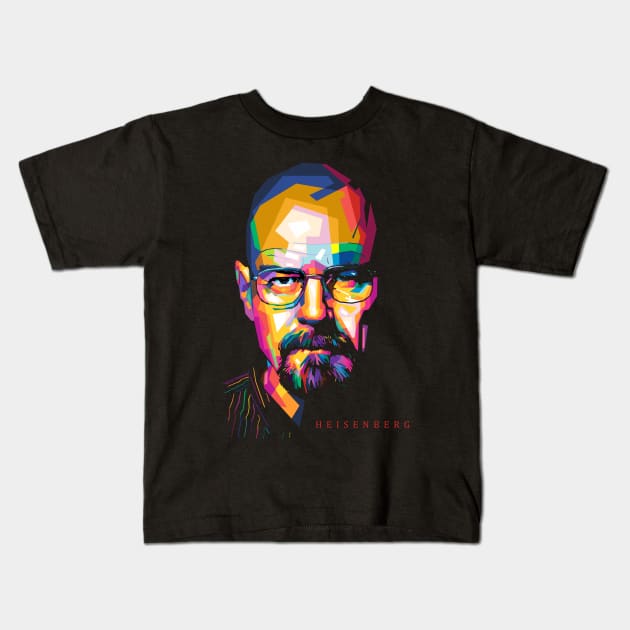 Heisenberg Kids T-Shirt by Wijaya6661